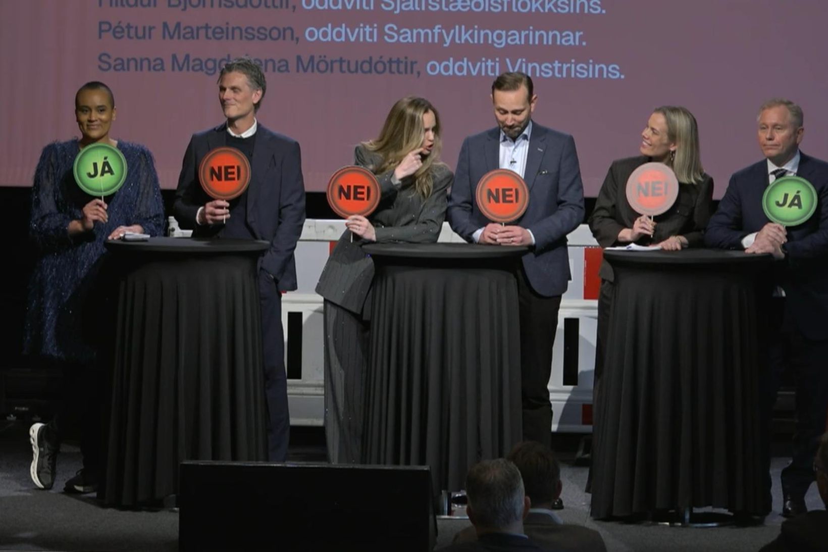 Hildur við Einar: „Þú átt ekki að tala!“